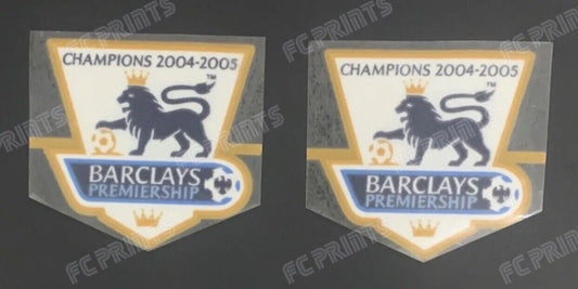 Premier League 2004-2005 Champions Sleeve Patches Badge Chelsea UK