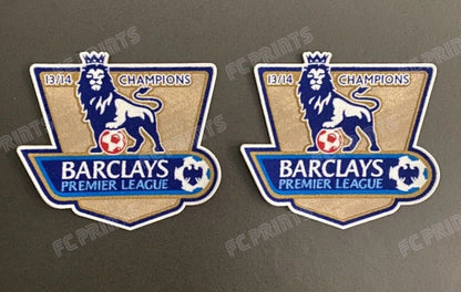 Premier League 2013-2014 Champions Sleeve Patches Badge Manchester City UK