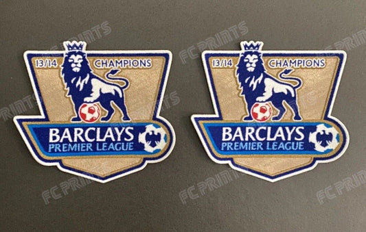 Premier League 2013-2014 Champions Sleeve Patches Badge Manchester City UK