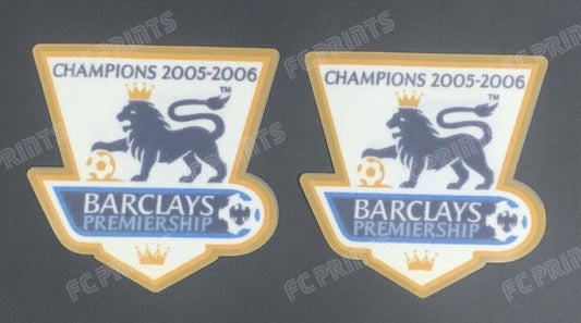 Premier League 2005-2006 Champions Sleeve Patches Badge Chelsea UK