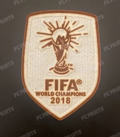 World Cup 2018 Champions White France Patches Badges Patch Player Size UK STOCK