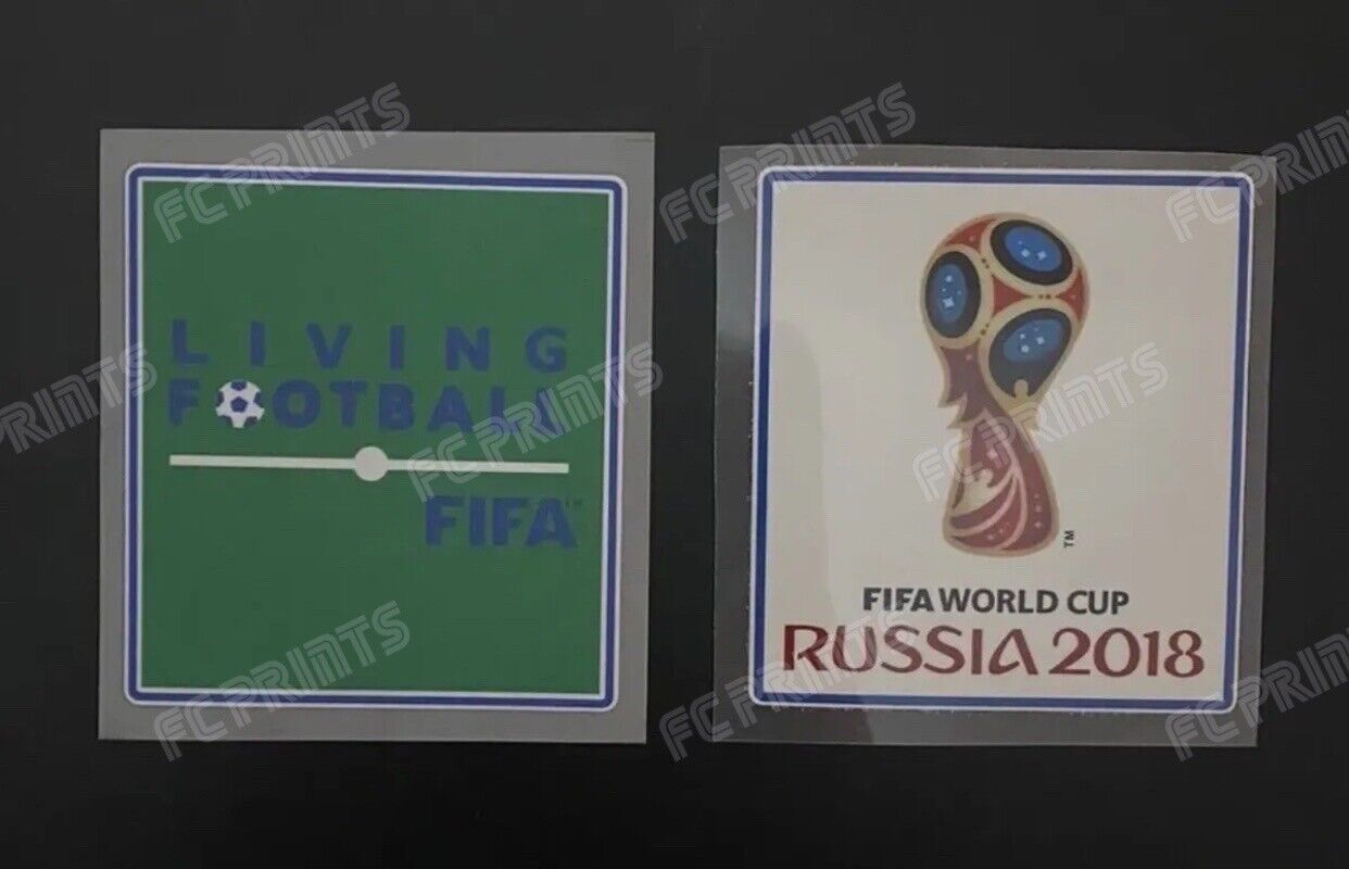 World Cup 2018 Sleeve Patches Badges Shirt Player Size Euro’s UK STOCK