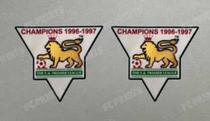 Premier League 1996-1997 Champions Sleeve Patches Badge Manchester United UK