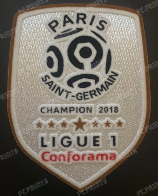 PSG Ligue 1 2018-2019 Football Shirt Patch Badge UK STOCK