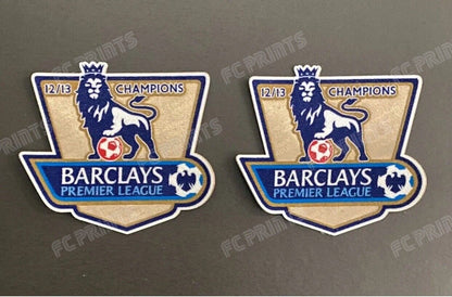 Premier League 2012-2013 Champions Sleeve Patches Badge Manchester United UK