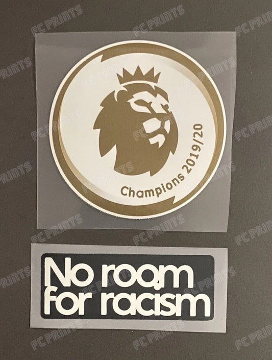 Premier League 2019-2020 Champions Sleeve Patches Badge Liverpool UK